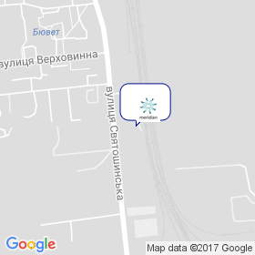 Меридіан на мапі