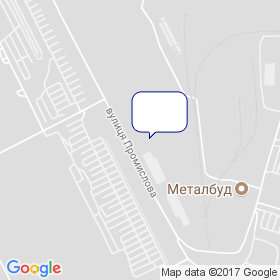 Компанія Металбуд на мапі Компанія Металбуд на мапі