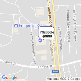 МЕТРОТАЙЛ-УКРАЇНА на мапі МЕТРОТАЙЛ-УКРАЇНА на мапі