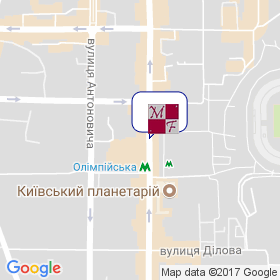 Міленіум ФЛО на мапі