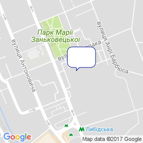 Майстерня художнього кування на мапі