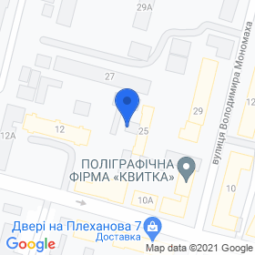 МІБЕКС-П на мапі