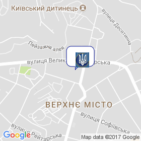 Мінрегіонбуд України на мапі