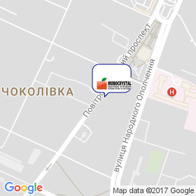 Монокристалл на мапі Монокристалл на мапі