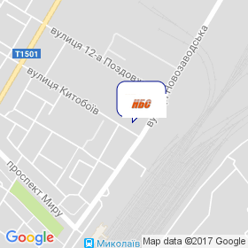 Николаевская База Стройматериалов на мапі