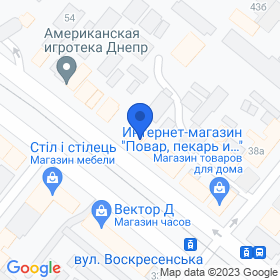 Салон ВIКНА Валерія на мапі Салон ВIКНА Валерія на мапі
