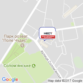 НЕСТ на мапі НЕСТ на мапі