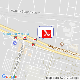 НІК-ДЕКО на мапі