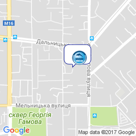 НИКА на мапі