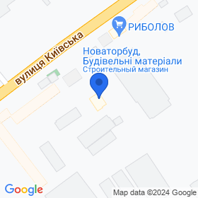 НОВАТОРБУД на мапі НОВАТОРБУД на мапі