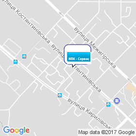 НПК Сервис на мапі