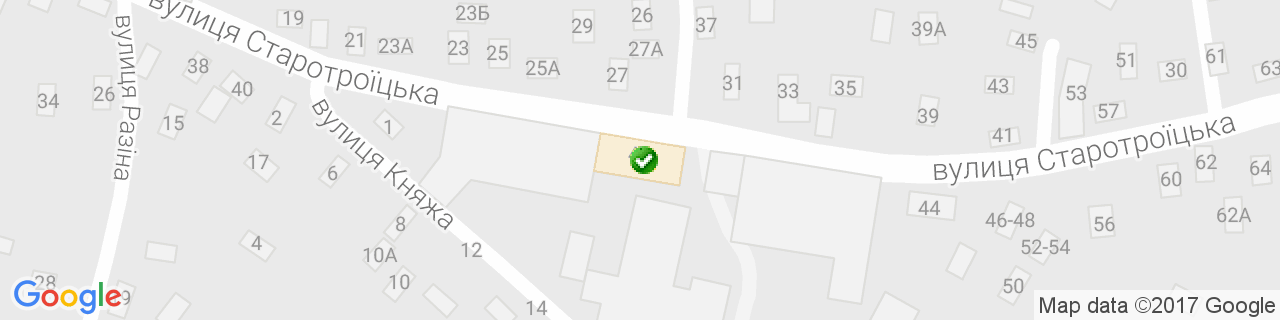 Карта об'єктів компанії Ardenz ТМ Карта об'єктів компанії Ardenz ТМ