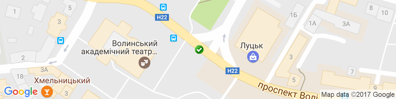 Карта об'єктів компанії Буд Імпорт Карта об'єктів компанії Буд Імпорт