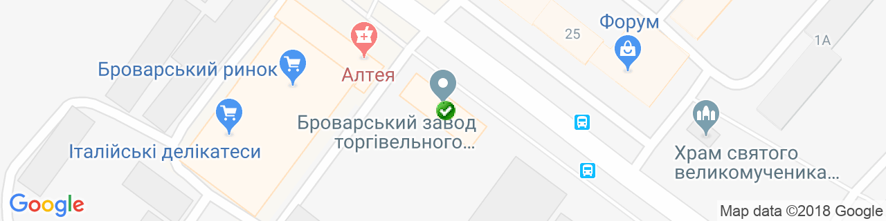 Карта об'єктів компанії Імперіал Паллет Карта об'єктів компанії Імперіал Паллет