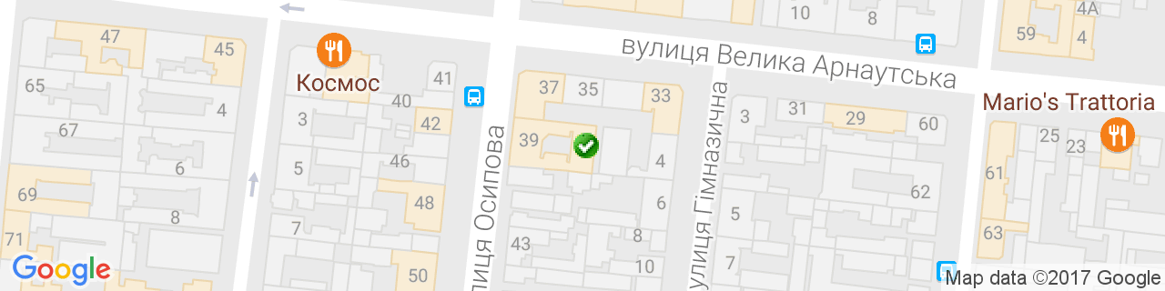 Карта об'єктів компанії Джерело енергії Карта об'єктів компанії Джерело енергії