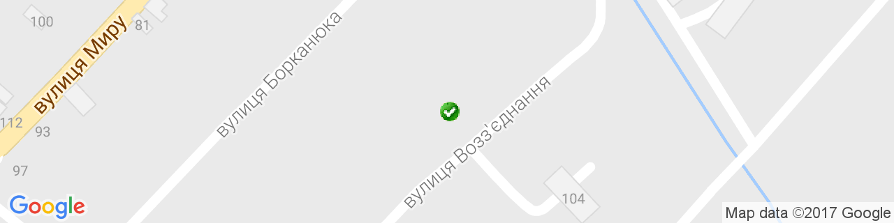 Карта об'єктів компанії Мармуровий кар'єр Трибушани Карта об'єктів компанії Мармуровий кар'єр Трибушани