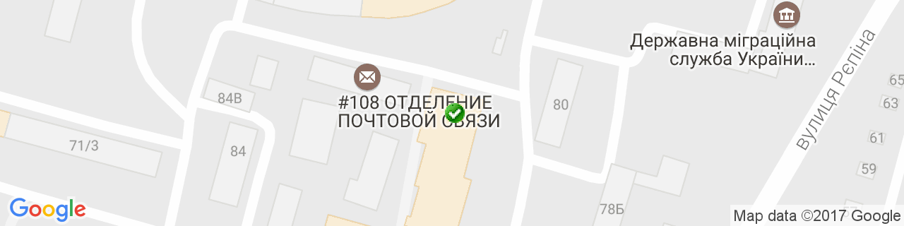 Карта об'єктів компанії УкрВесы