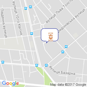 Оделеон на мапі