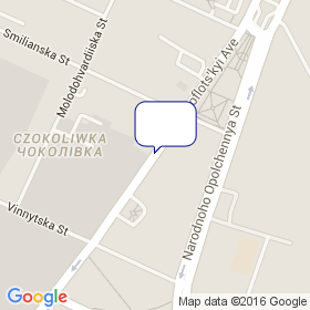 Вінніков О. Ю. на мапі