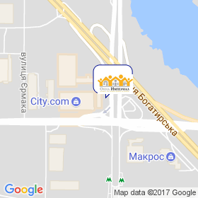 Вікна Імперіал на мапі