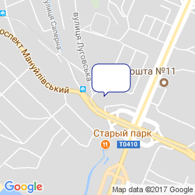 Носенко на мапі Носенко на мапі