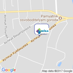 Оконіка на мапі Оконіка на мапі