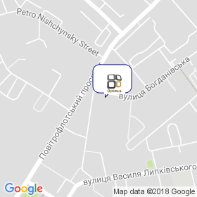 БК Оптімус на мапі БК Оптімус на мапі