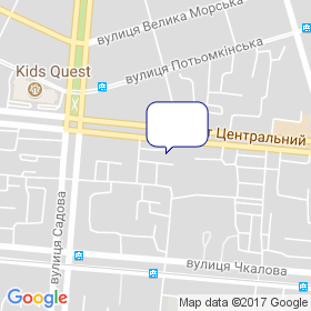 Орион-Гласс на мапі