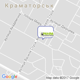 PANDA-design на мапі PANDA-design на мапі