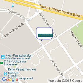 Паркетный мир на мапі