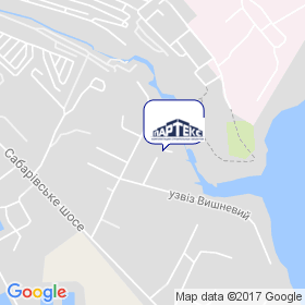 Партек С на мапі