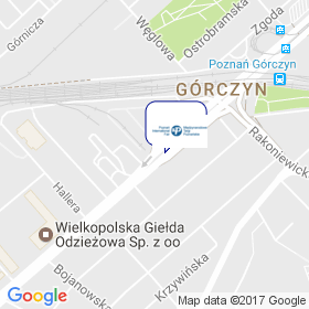 Poznan International Fair Ltd. на мапі