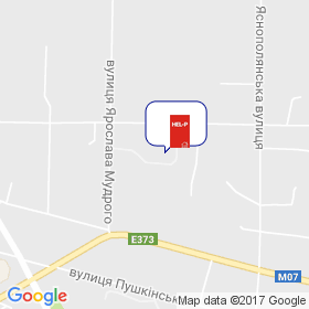 Хеламін-Пластресурс на мапі Хеламін-Пластресурс на мапі