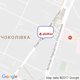 Плеттак на мапі Плеттак на мапі
