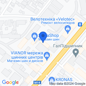 Одеський погрузчик на мапі