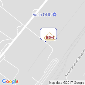 Покров на мапі Покров на мапі