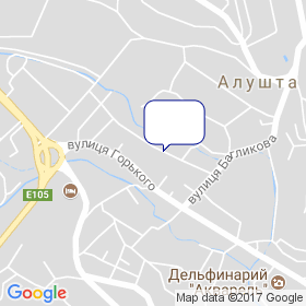 Алуштинський Завод Залізобетонних Конструкцій на мапі