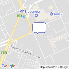 Полісістемс лтд на мапі