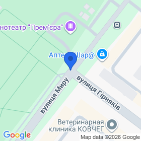 ПРБП "Кемінь" на мапі ПРБП "Кемінь" на мапі