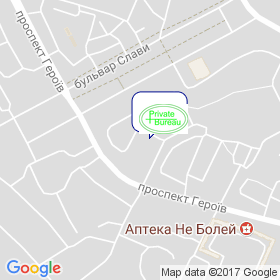 ПріватБюро на мапі