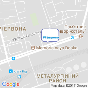 Проектреммонтаж на мапі Проектреммонтаж на мапі