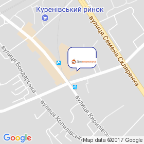 Дім Конвектор на мапі Дім Конвектор на мапі