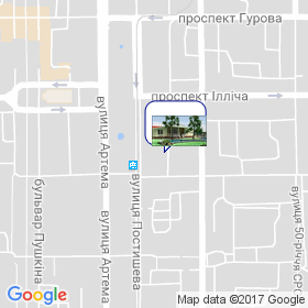 Проекти у Донецку на мапі Проекти у Донецку на мапі