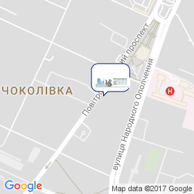 Профістрой на мапі Профістрой на мапі