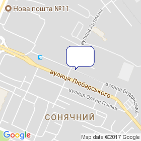 Проф Лес на мапі