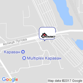 Профлист на мапі Профлист на мапі