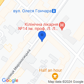 Профмет на мапі Профмет на мапі