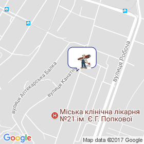 ПрофСанСервіс на мапі ПрофСанСервіс на мапі