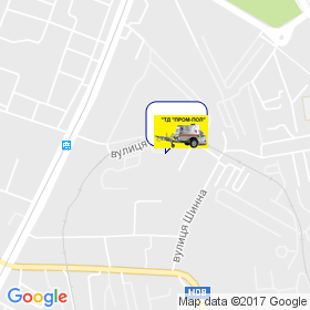 ПРОМ-ПОЛ на мапі ПРОМ-ПОЛ на мапі