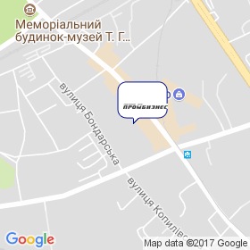 Торговый Дом `Промбізнес` на мапі Торговый Дом `Промбізнес` на мапі
